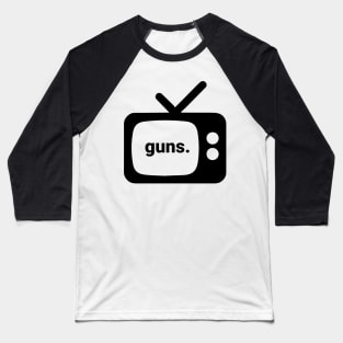 guns Baseball T-Shirt